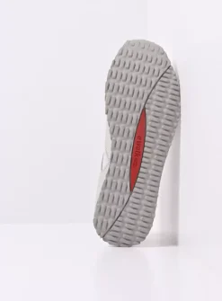 Veterschoenen Heren|Sneakers Heren<Wolky e-Go Men - wit combi stretch leer witcombistretchleer