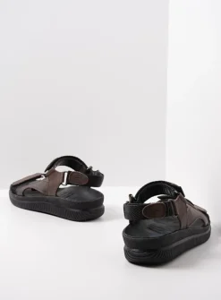 Sandalen<Wolky Energy Lady - bruin gevet leer bruingevetleer