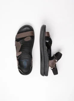 Sandalen<Wolky Energy Lady - bruin gevet leer bruingevetleer