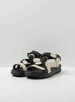 Sandalen<Wolky Energy Lady - gebroken wit gevet leer gebrokenwitgevetleer