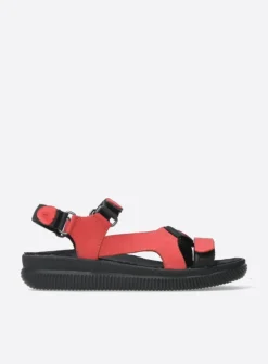 Sandalen<Wolky Energy Lady - rood gevet leer roodgevetleer