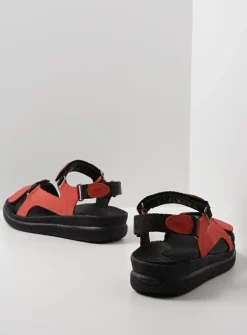 Sandalen<Wolky Energy Lady - rood gevet leer roodgevetleer