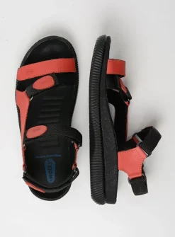 Sandalen<Wolky Energy Lady - rood gevet leer roodgevetleer