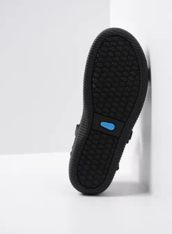 Sandalen<Wolky Energy Lady - zwart gevet leer zwartgevetleer