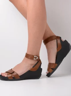 Sandalen<Wolky Era - cognac leer cognacleer