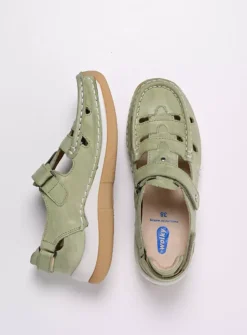 Bandschoenen<Wolky Esperanza - lichtgroen effectleer lichtgroeneffectleer