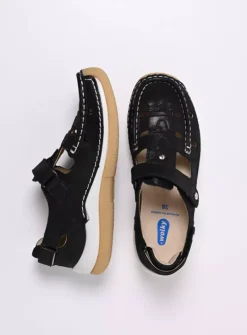 Bandschoenen<Wolky Esperanza - zwart effectleer zwarteffectleer