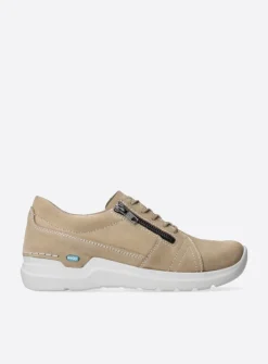 Lage Veterschoenen|Wandelschoenen<Wolky Feltwell - beige nubuck beigenubuck