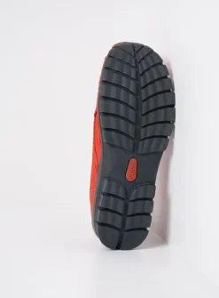 Lage Veterschoenen|Herfst/Winter<Wolky Fly - rood nubuck roodnubuck