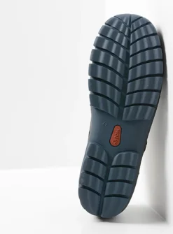 Veterschoenen Heren|Comfortschoenen Heren<Wolky Fly men - blauw nubuck blauwnubuck