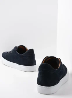 Veterschoenen Heren|Sneakers Heren<Wolky Forecheck - blauw suede blauwsuede