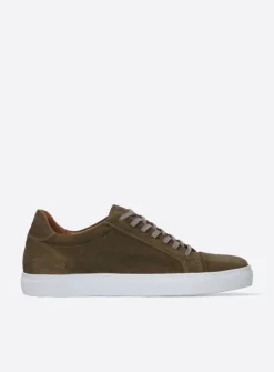 Veterschoenen Heren|Sneakers Heren<Wolky Forecheck - donker taupe suede donkertaupesuede