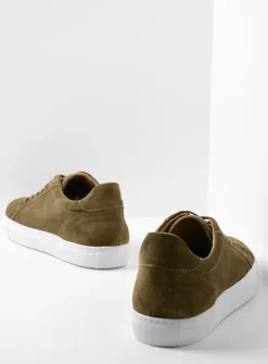 Veterschoenen Heren|Sneakers Heren<Wolky Forecheck - donker taupe suede donkertaupesuede