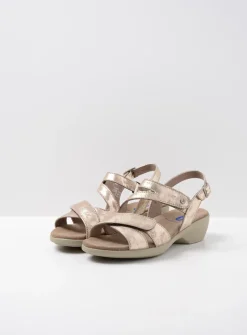 Sandalen<Wolky Fria - champagne nubuck champagnenubuck