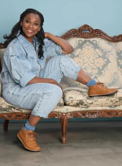 Hoge Veterschoenen|Herfst/Winter<Wolky Gallo Vegan - cognac