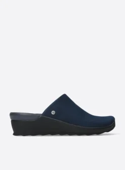 Slippers|Klompen<Wolky Go - denim nubuck denimnubuck