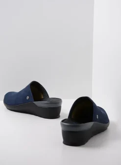 Slippers|Klompen<Wolky Go - denim nubuck denimnubuck