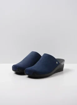Slippers|Klompen<Wolky Go - denim nubuck denimnubuck
