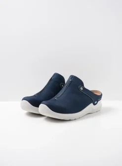Slippers|Klompen<Wolky Holland DB - denim nubuck denimnubuck
