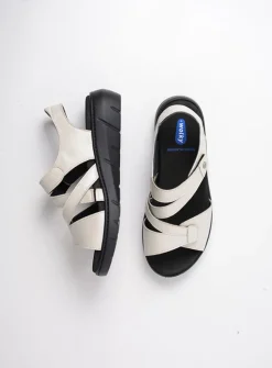 Sandalen<Wolky Ikaria - gebroken wit leer gebrokenwitleer