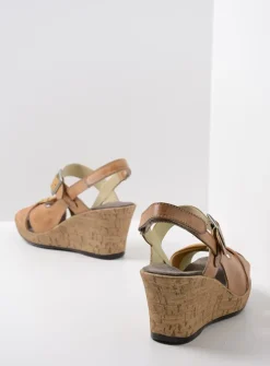 Sandalen<Wolky Ixia 2 - naturel leer naturelleer