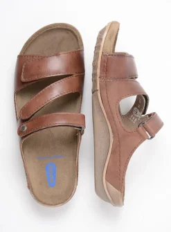 Slippers<Wolky Jasper - cognac leer cognacleer