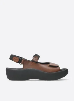 Sandalen<Wolky Jewel - cognac leer cognacleer