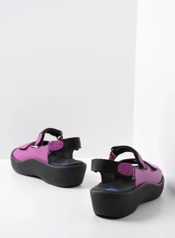 Sandalen<Wolky Jewel - fuchsia leer fuchsialeer