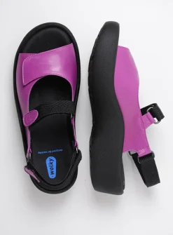 Sandalen<Wolky Jewel - fuchsia leer fuchsialeer