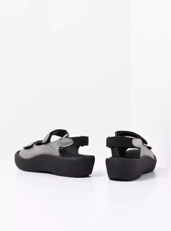 Sandalen<Wolky Jewel - grijs metallic nubuck grijsmetallicnubuck