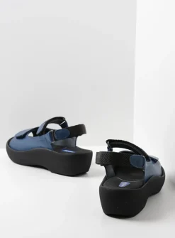 Sandalen<Wolky Jewel - jeans leer jeansleer
