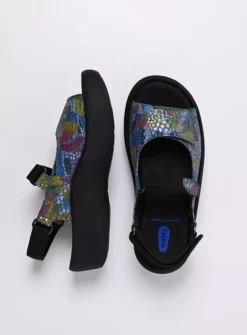 Sandalen<Wolky Jewel - jeansblauw/multi leer jeansblauw/multileer