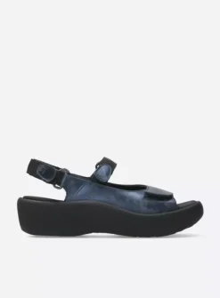 Sandalen<Wolky Jewel - marineblauw metallic nubuck marineblauwmetallicnubuck