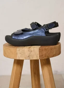 Sandalen<Wolky Jewel - marineblauw metallic nubuck marineblauwmetallicnubuck