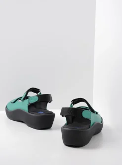 Sandalen<Wolky Jewel - turquoise leer turquoiseleer