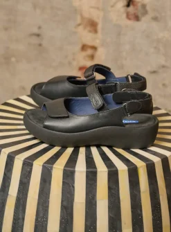 Sandalen<Wolky Jewel - zwart leer zwartleer
