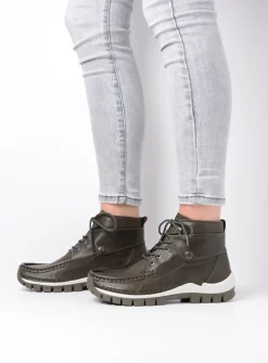 Hoge Veterschoenen|Herfst/Winter<Wolky Jump - cactus leer cactusleer