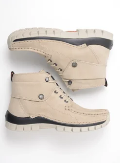 Hoge Veterschoenen|Herfst/Winter<Wolky Jump - safari nubuck safarinubuck