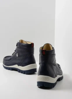 Hoge Veterschoenen<Wolky Jump Summer - denim leer denimleer