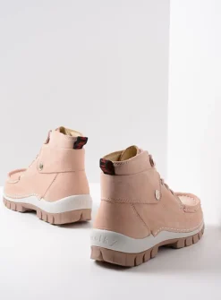 Hoge Veterschoenen<Wolky Jump Summer - nude nubuck nudenubuck