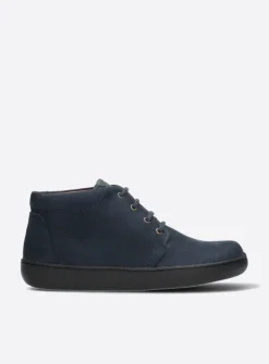 Hoge Veterschoenen|Herfst/Winter<Wolky Kansas Lady XW - blauw nubuck blauwnubuck