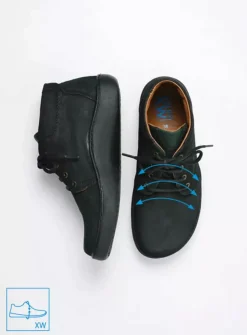 Hoge Veterschoenen|Herfst/Winter<Wolky Kansas Lady XW - zwart nubuck zwartnubuck