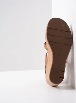 Sandalen<Wolky La Jolla - cognac leer cognacleer