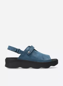 Sandalen<Wolky Laprida - blauw effectleer blauweffectleer