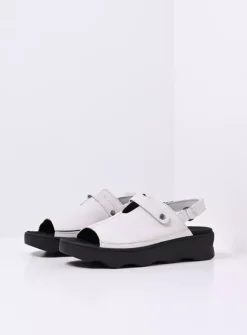 Sandalen<Wolky Laprida - wit effectleer witeffectleer