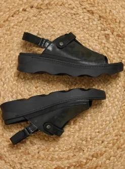 Sandalen<Wolky Laprida - zwart effectleer zwarteffectleer