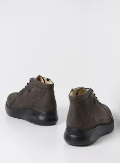 Hoge Veterschoenen|Wandelschoenen<Wolky Lima - asfalt nubuck asfaltnubuck