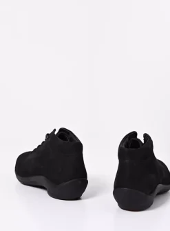 Lage Veterschoenen|Herfst/Winter<Wolky Louise - zwart nubuck zwartnubuck