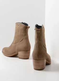 Cowboylaarzen|Enkellaarsjes<Wolky Lubbock HV - taupe zomer suede taupezomersuede
