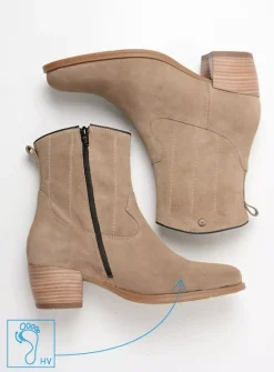 Cowboylaarzen|Enkellaarsjes<Wolky Lubbock HV - taupe zomer suede taupezomersuede